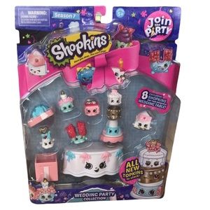 COPY - New Season 7 Shopkins Join The Party Wedding Collection. New In Sealed P…